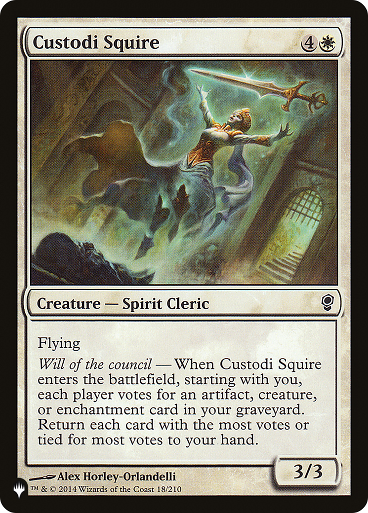 Image of Custodi Squire (LIST-CNS-18) - The List