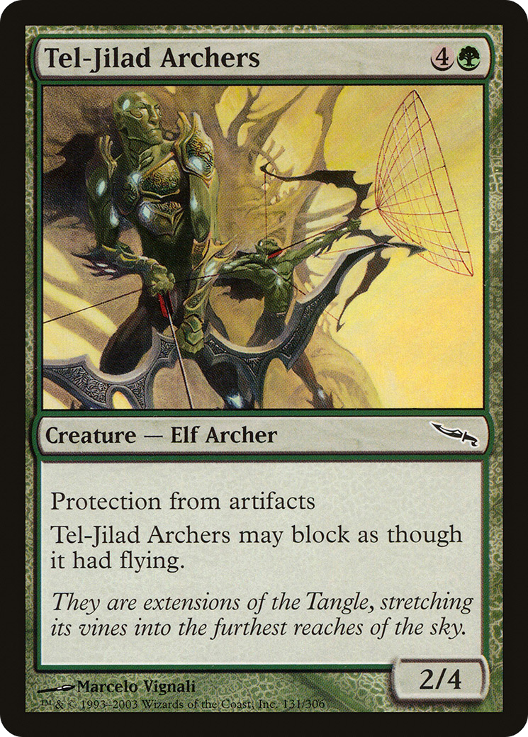 Image of Tel-Jilad Archers (MRD-131) - Mirrodin