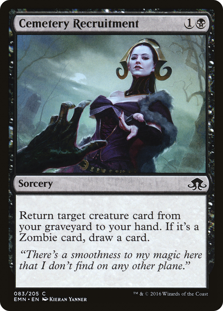 Image of Cemetery Recruitment (EMN-083) - Eldritch Moon