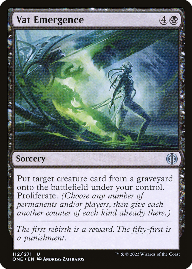 Image of Vat Emergence (ONE-112) - Phyrexia: All Will Be One Foil