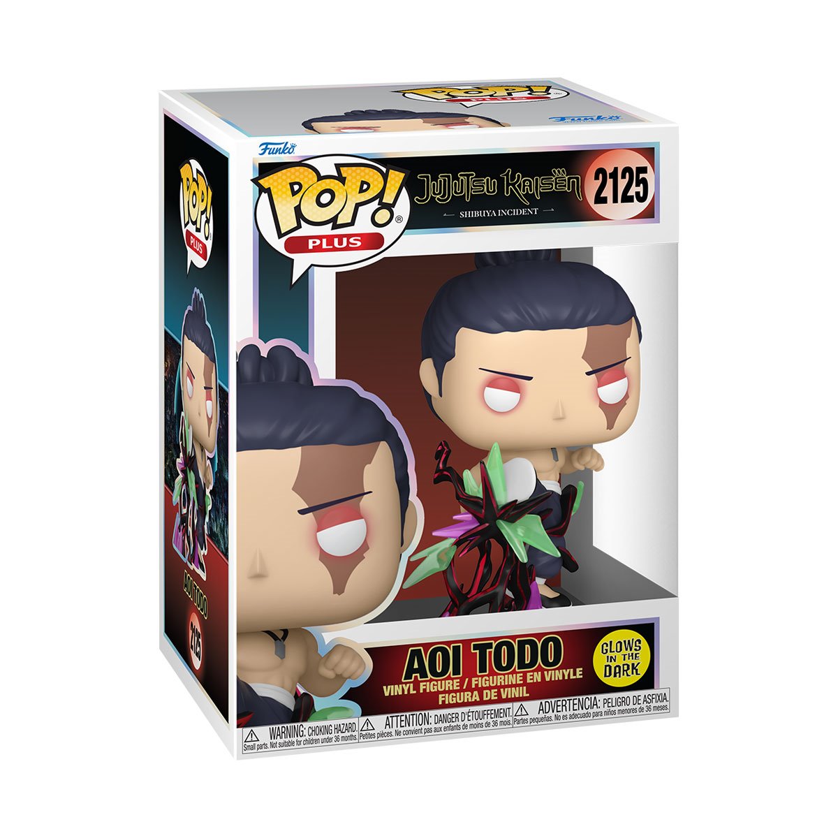 Image of Jujutsu Kaisen Shibuya Incident Aoi Todo (Kick) Glow-in-the-Dark Funko Pop! Vinyl Figure Plus #2125