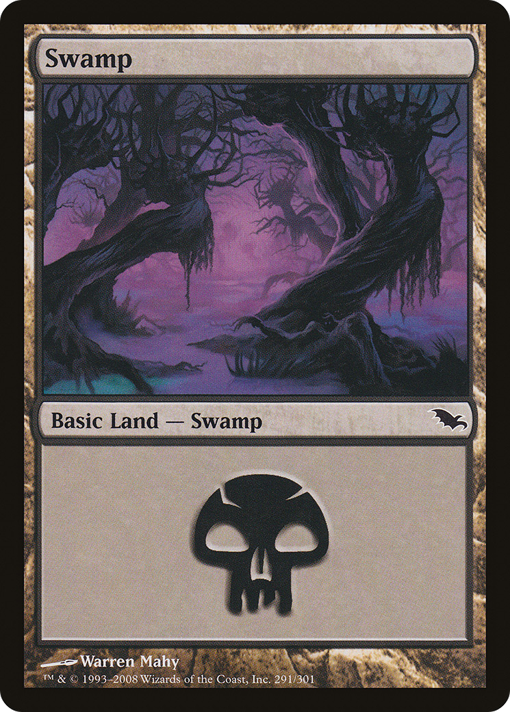 Image of Swamp (291) (SHM-291) - Shadowmoor