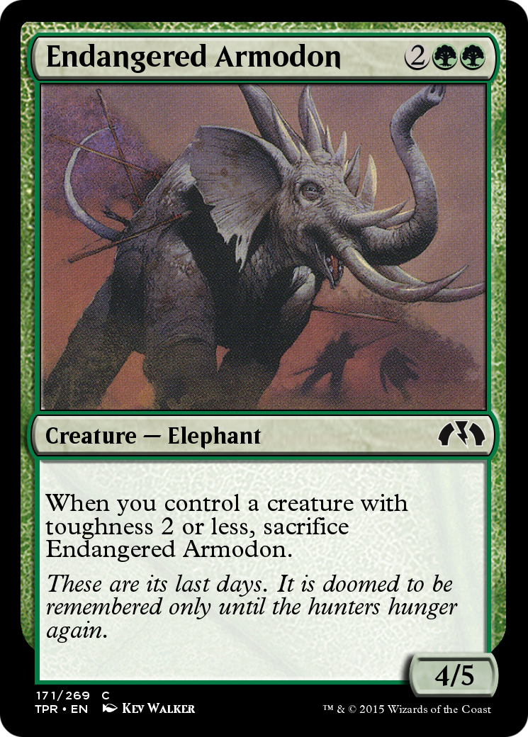 Image of Endangered Armodon (TPR-171) - Tempest Remastered