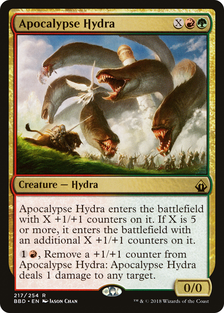 Image of Apocalypse Hydra (BBD-217) - Battlebond Foil