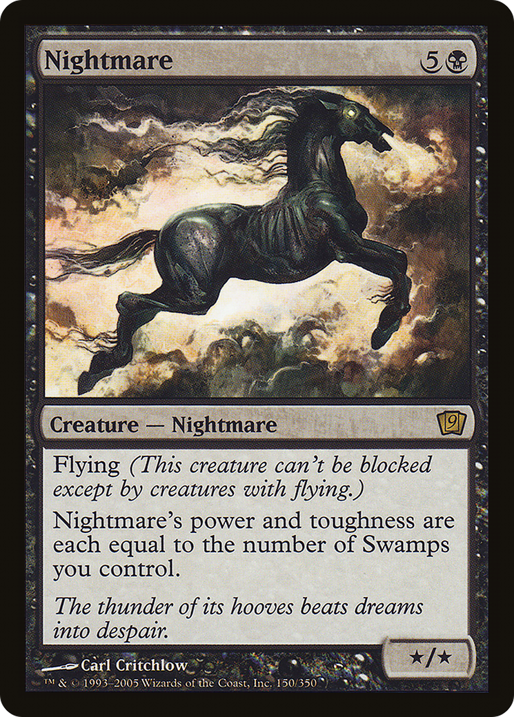 Image of Nightmare (9ED-150) - 9th Edition Foil