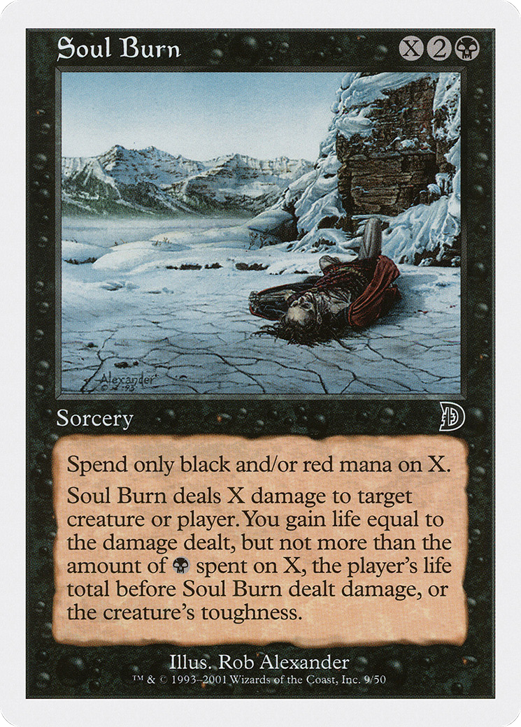 Image of Soul Burn (DKM-009) - Deckmasters