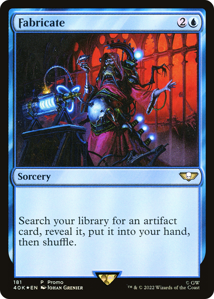 Image of Fabricate (LARP-181) - Warhammer 40,000 Commander Foil