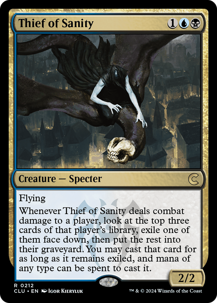 Image of Thief of Sanity (CLU-212) - Ravnica: Clue Edition