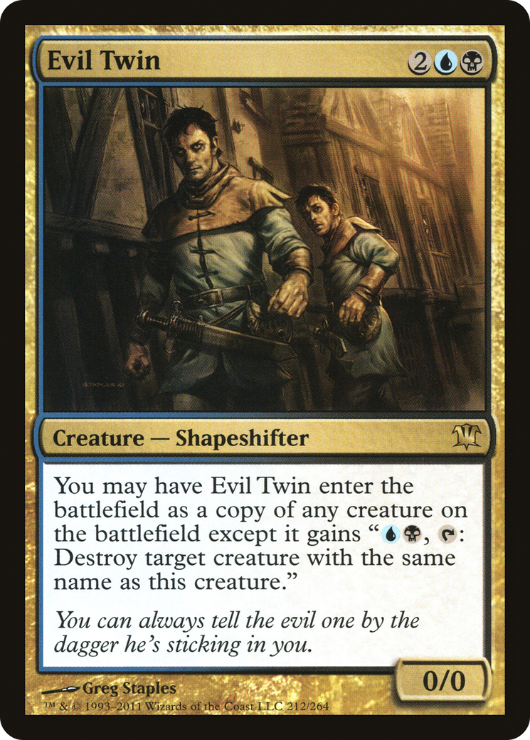 Image of Evil Twin (ISD-212) - Innistrad
