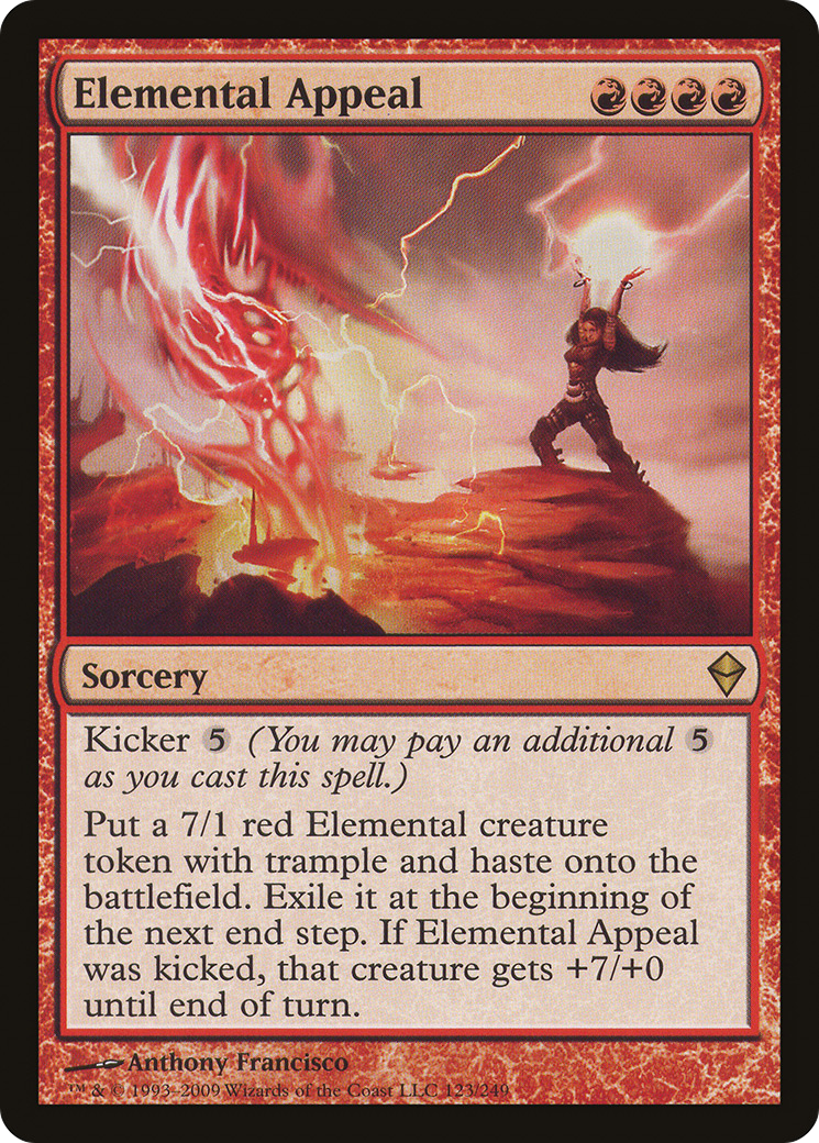 Image of Elemental Appeal (ZEN-123) - Zendikar