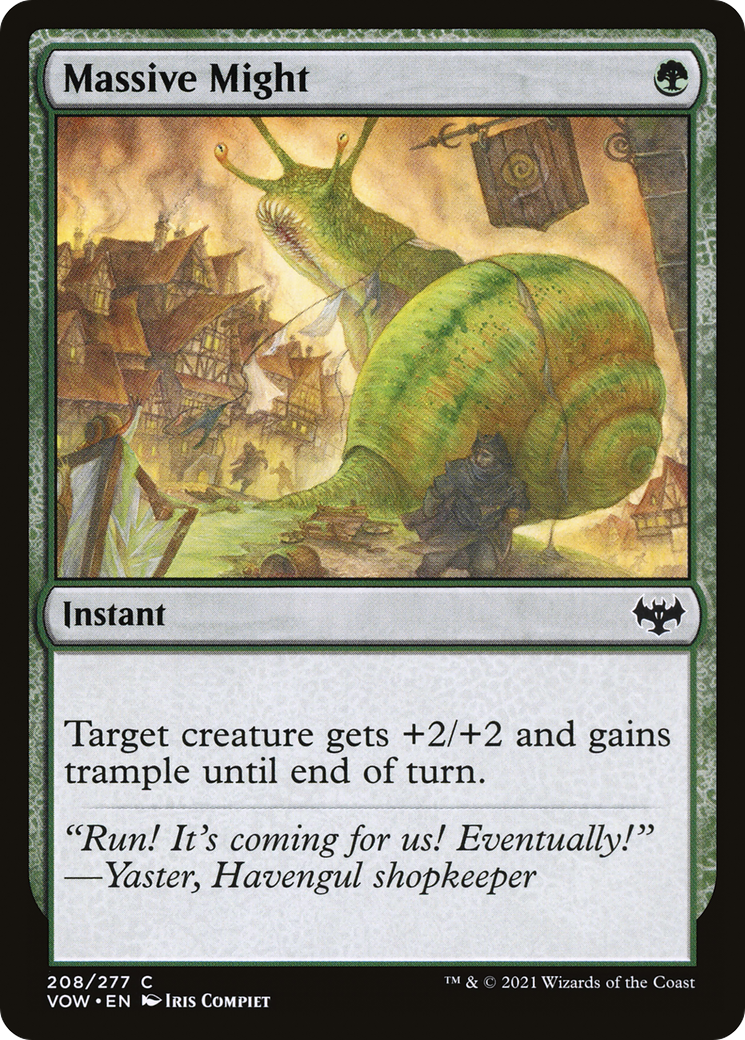 Image of Massive Might (VOW-208) - Innistrad: Crimson Vow