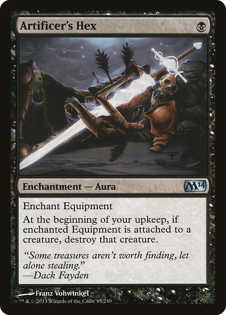 Image of Artificer's Hex (M14-085) - Magic 2014