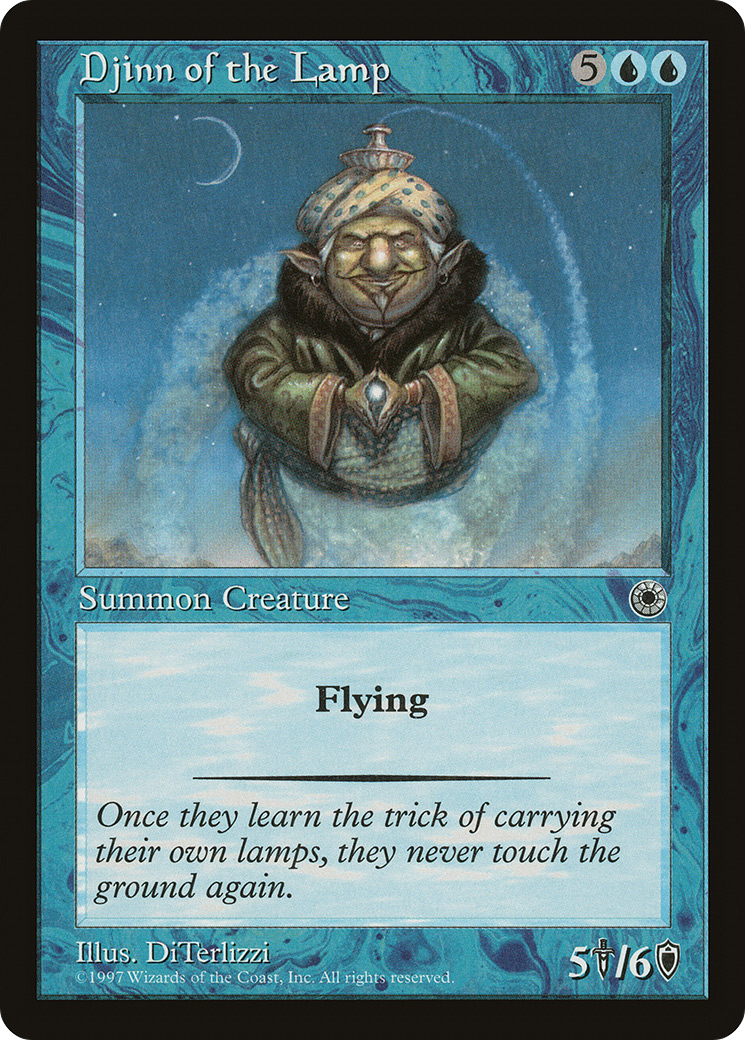 Image of Djinn of the Lamp (POR-) - Portal