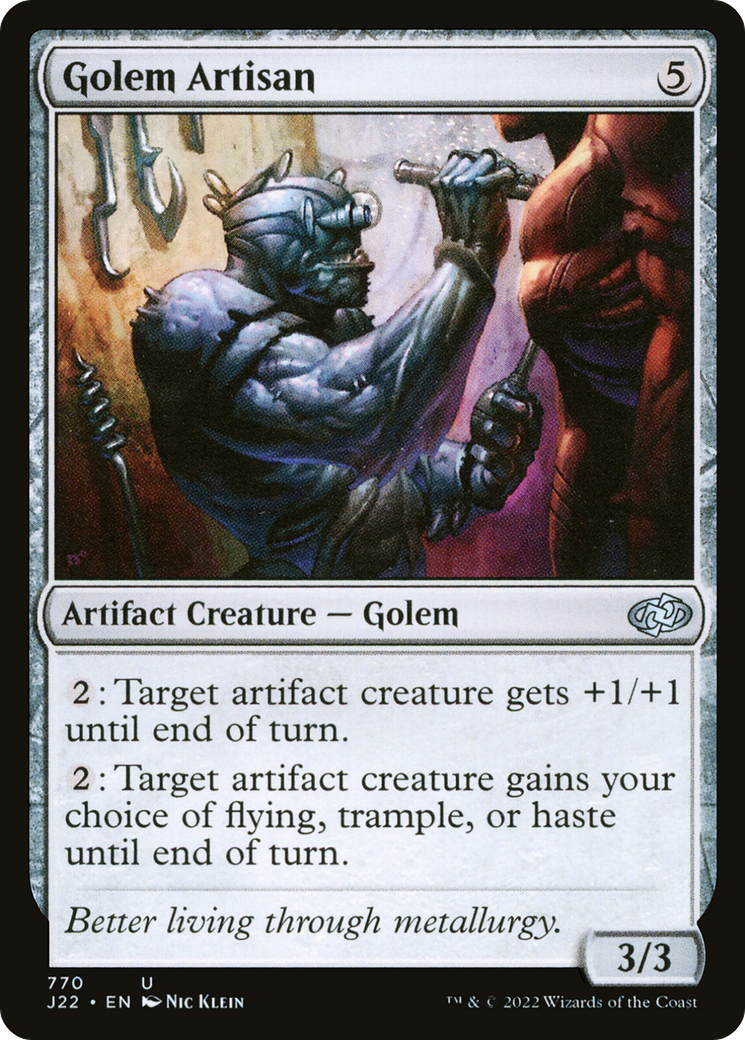 Image of Golem Artisan (J22-770) - Jumpstart 2022