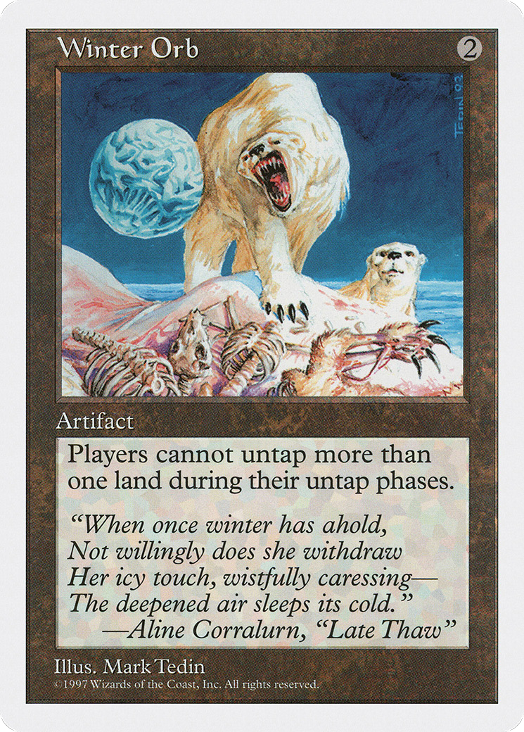 Image of Winter Orb (5ED-408) - Fifth Edition