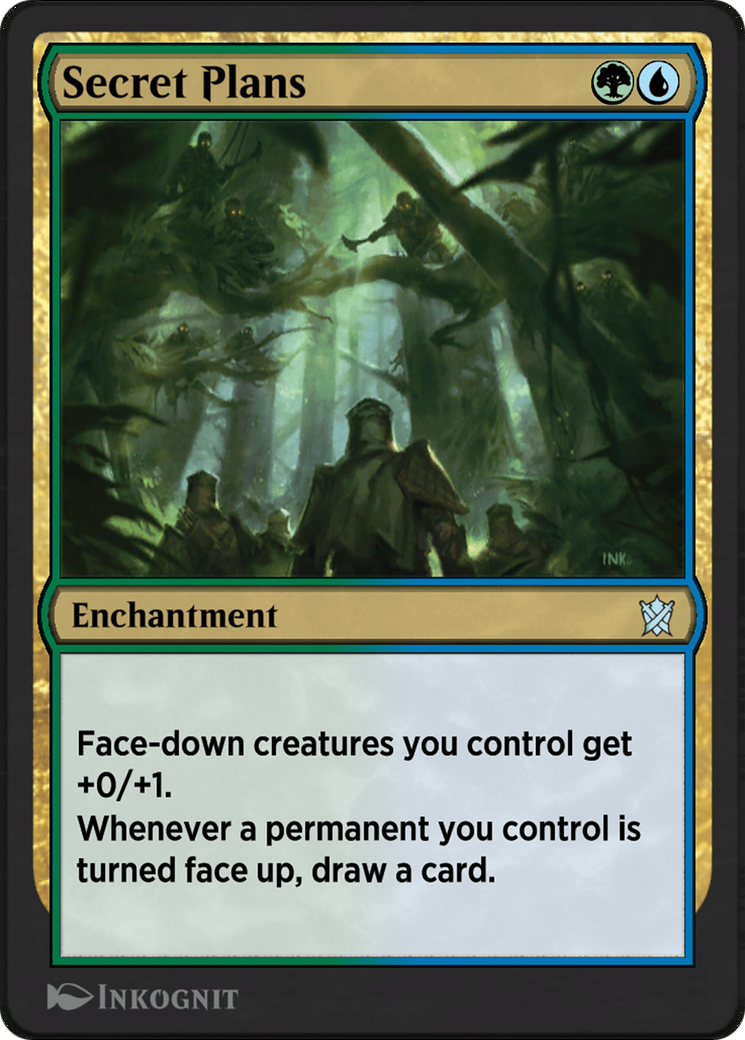 Image of Secret Plans (KTK-198Y) - Khans of Tarkir