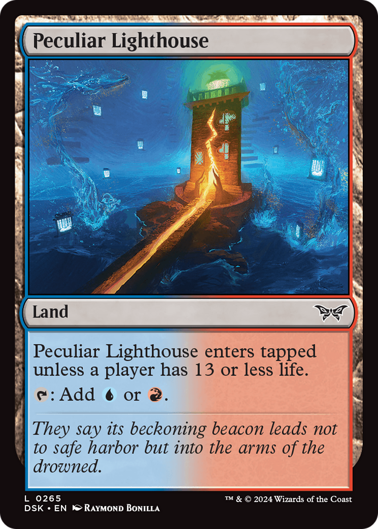 Image of Peculiar Lighthouse (DSK-265) - Duskmourn: House of Horror Foil