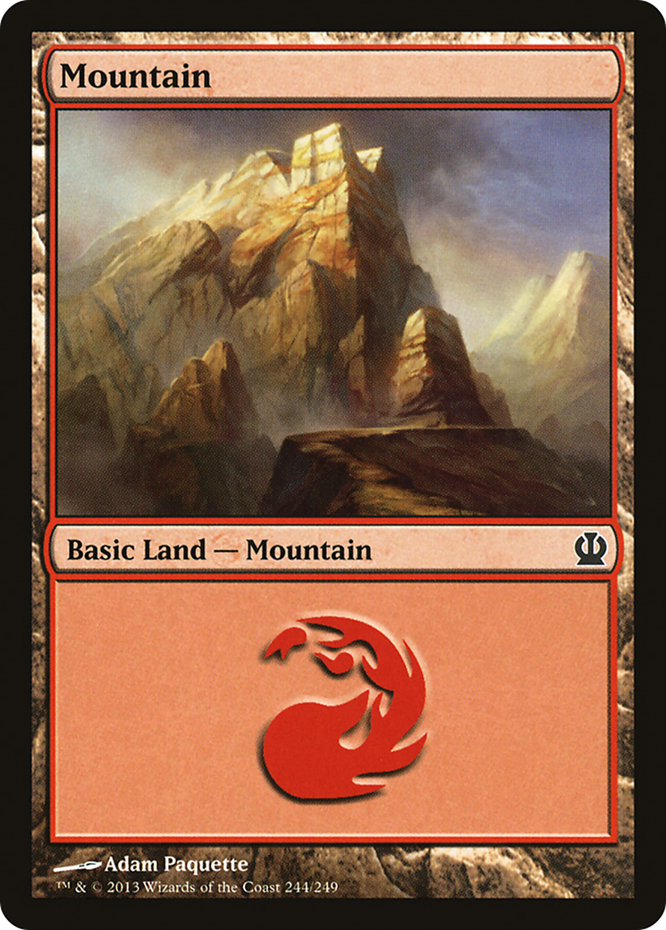Image of Mountain (244) (THS-244) - Theros