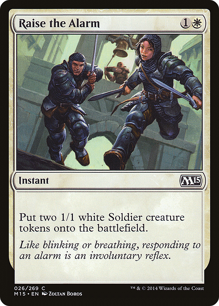 Image of Raise the Alarm (M15-026) - Magic 2015
