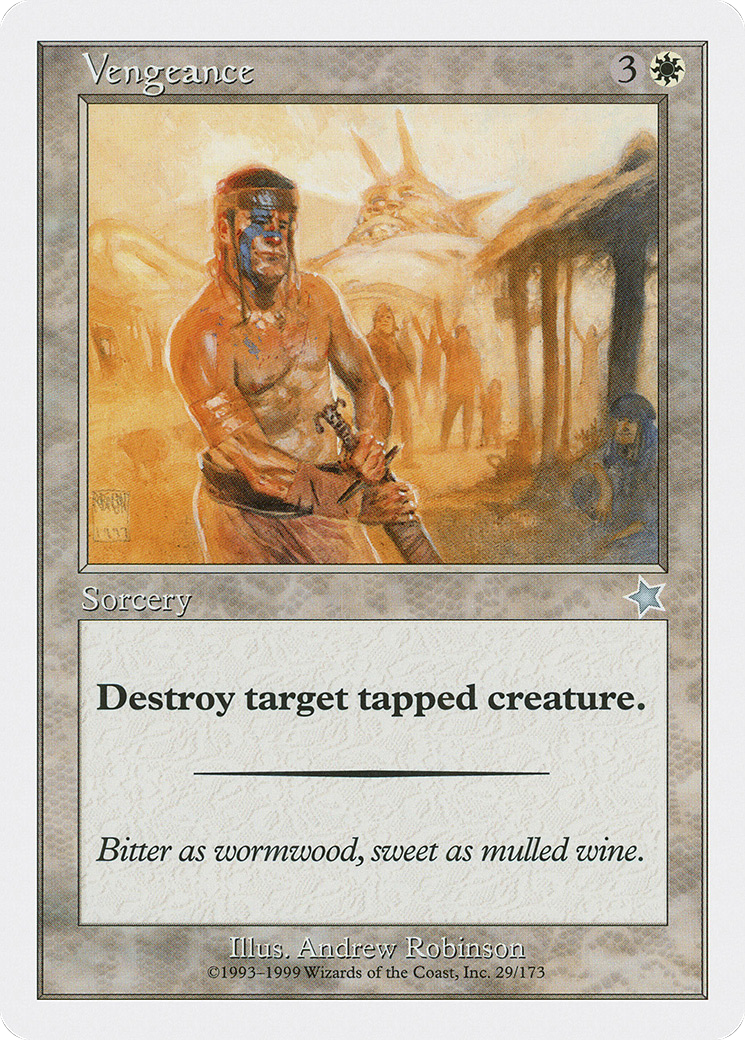 Image of Vengeance (S99-029) - Starter 1999