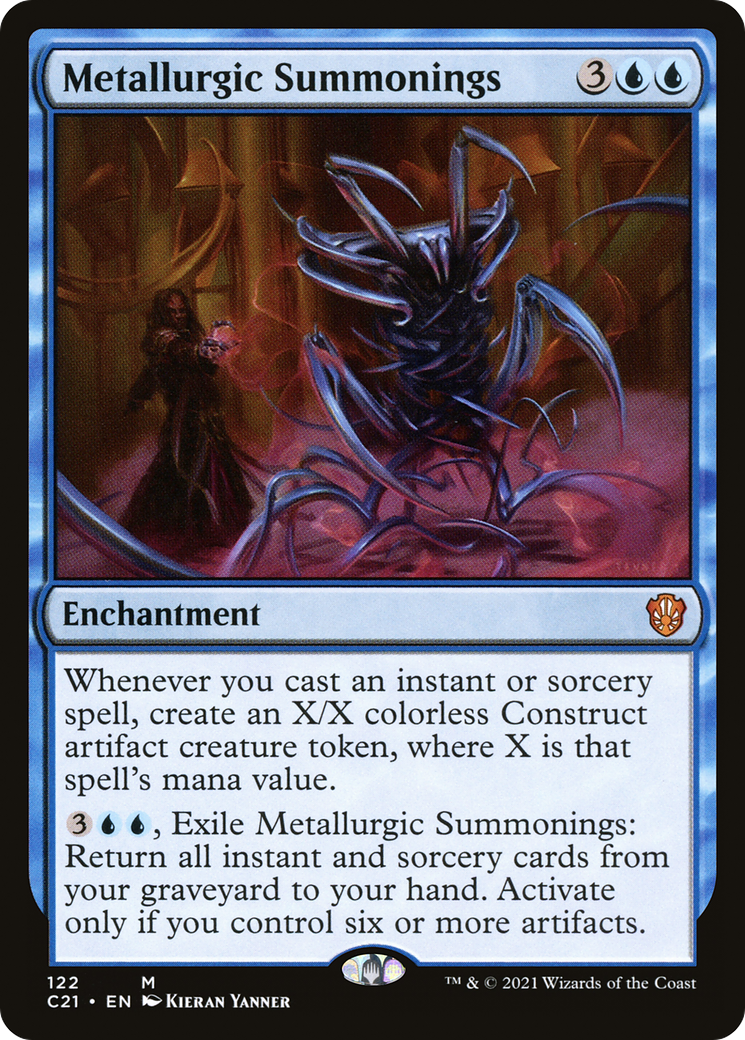 Image of Metallurgic Summonings (C21-122) - Commander 2021