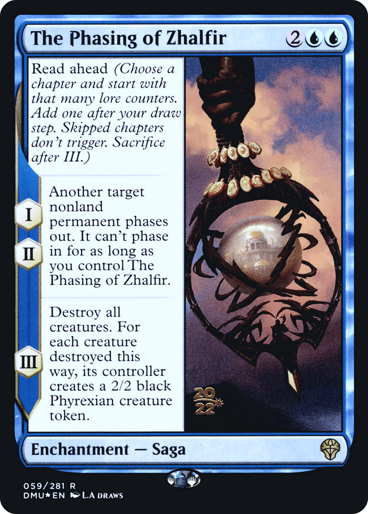 Image of The Phasing of Zhalfir (PRE-059) - Dominaria United Promos Foil