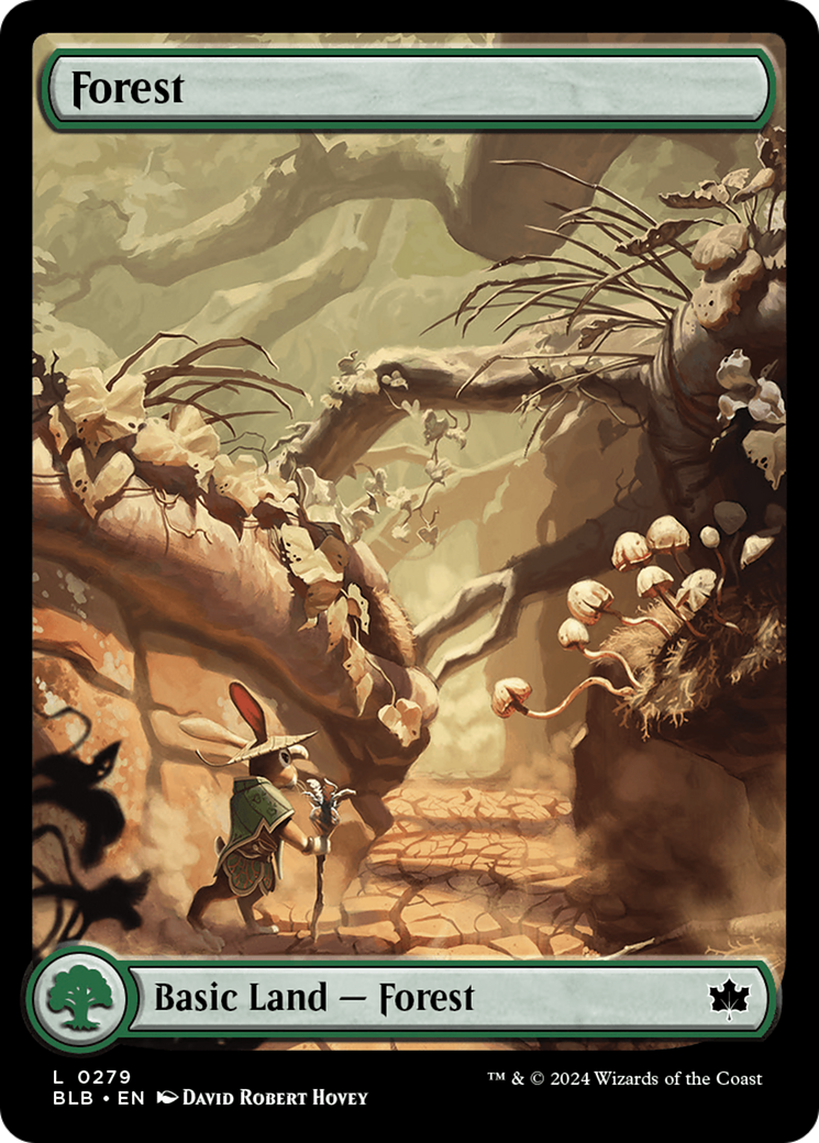 Image of Forest (0279) (BLB-279) - Bloomburrow Foil
