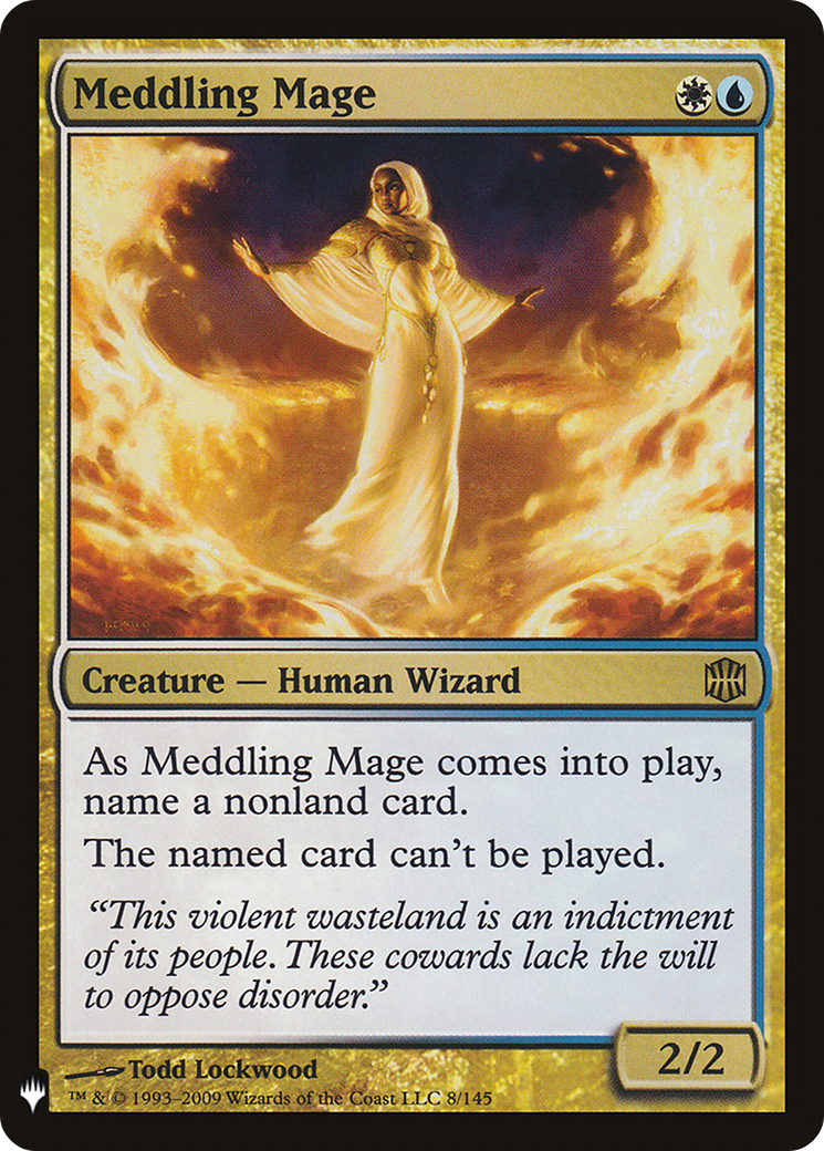 Image of Meddling Mage (LIST-008) - The List