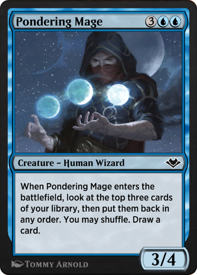 Image of Pondering Mage (J21-231) - Jumpstart: Historic Horizons