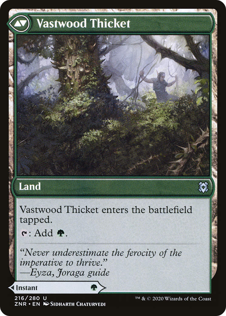 Image of Vastwood Fortification (ZNR-216) - Zendikar Rising