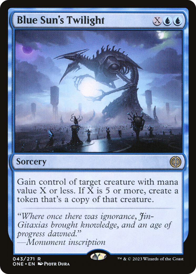 Image of Blue Sun's Twilight (ONE-043) - Phyrexia: All Will Be One
