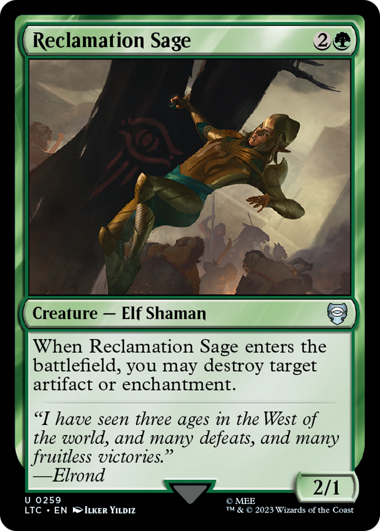 Image of Reclamation Sage (LTC-259) - Tales of Middle-earth Commander