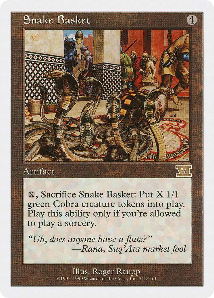 Image of Snake Basket (6ED-312) - Classic Sixth Edition