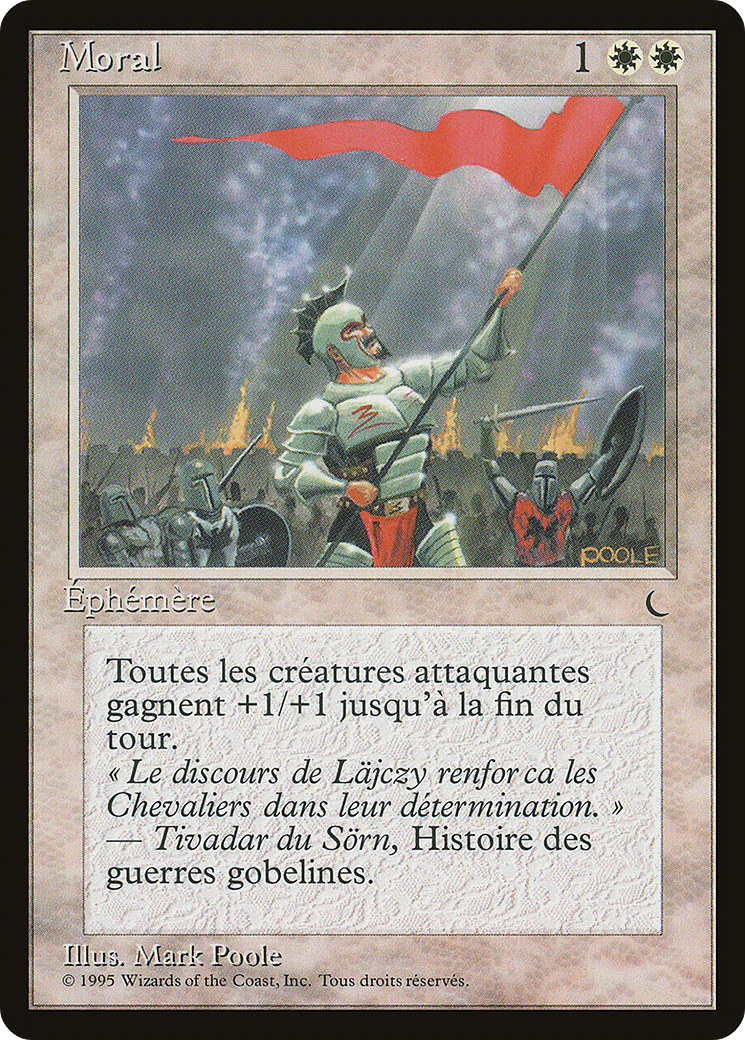 Image of Morale (French) - 