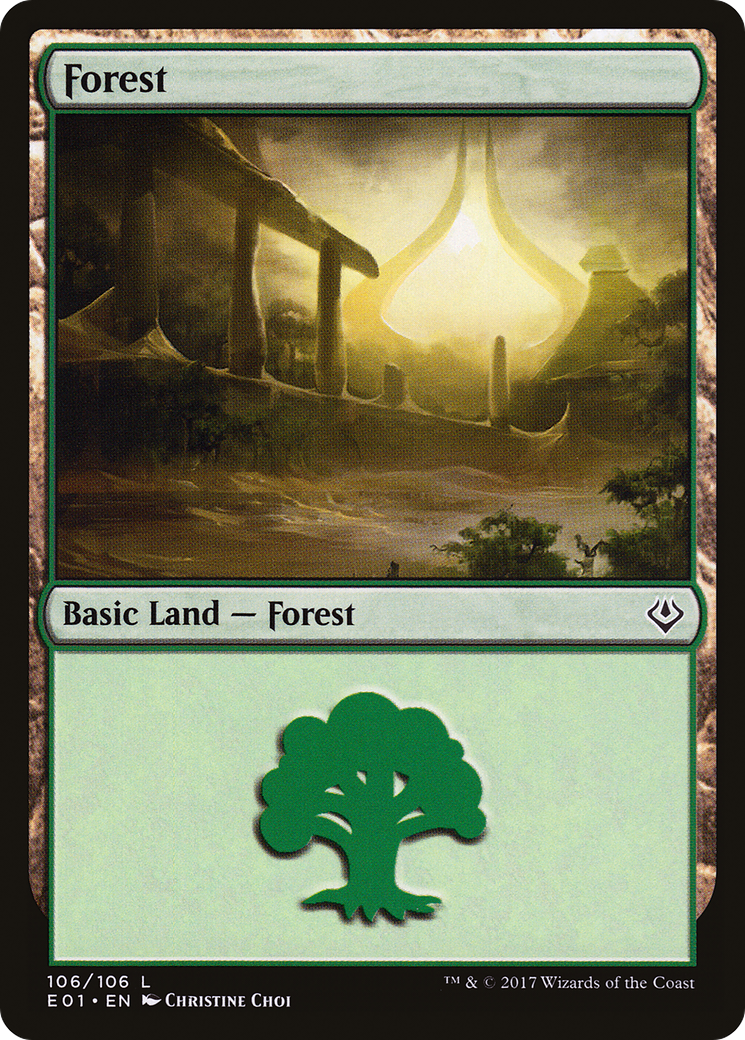 Image of Forest (106) (AC2-106) - Archenemy: Nicol Bolas