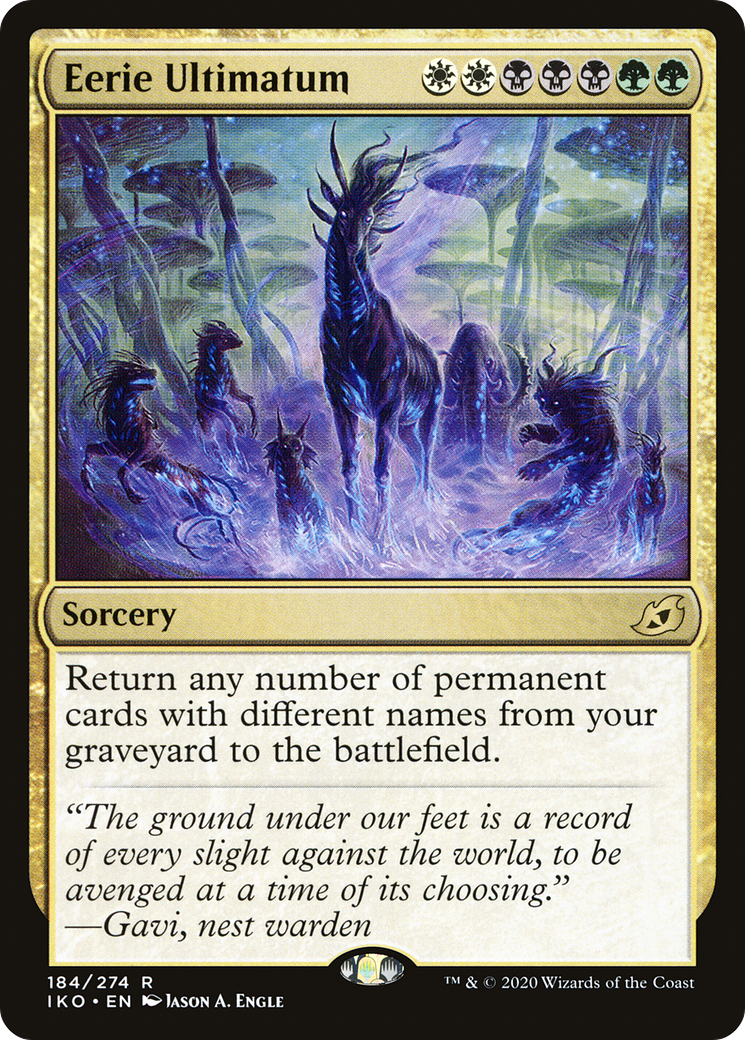 Image of Eerie Ultimatum (IKO-184) - Ikoria: Lair of Behemoths