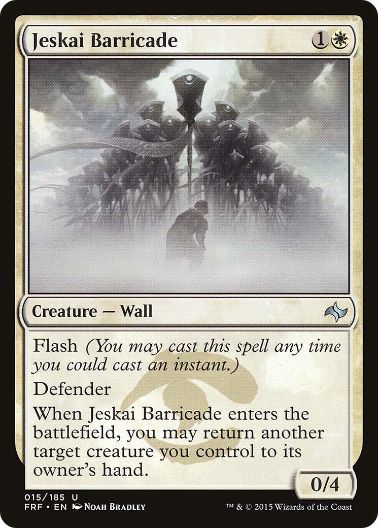 Image of Jeskai Barricade (FRF-015) - Fate Reforged