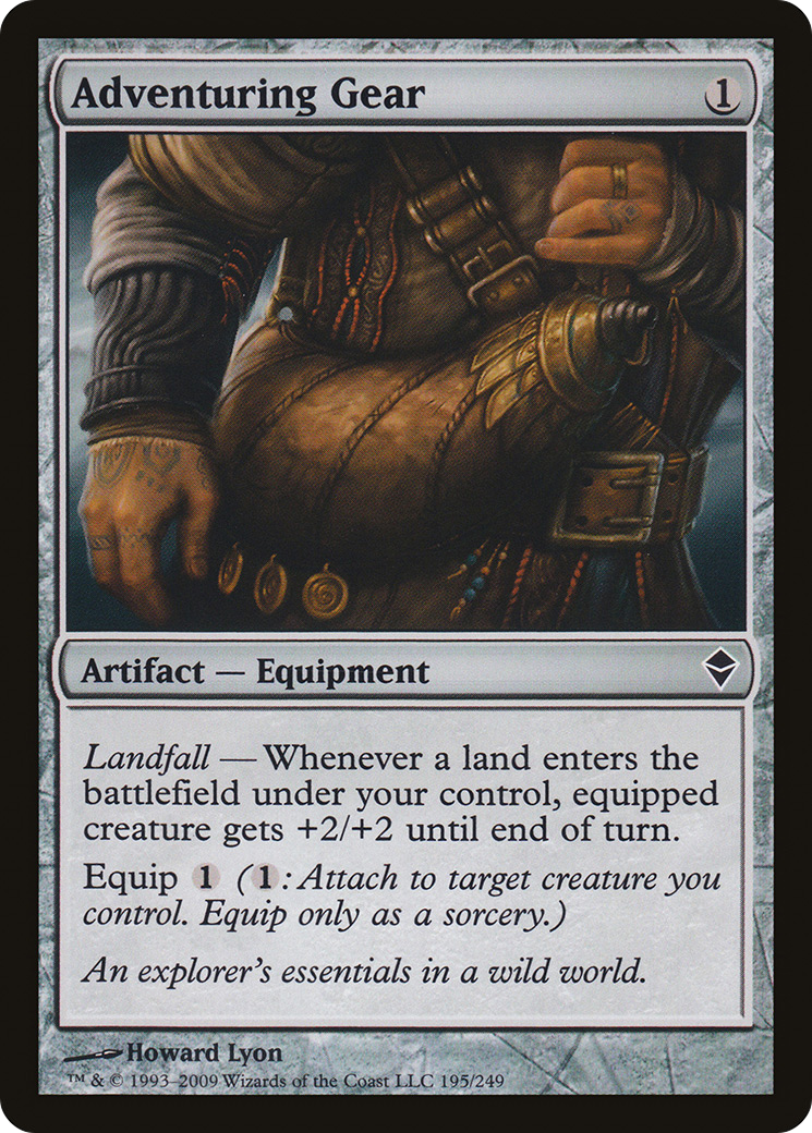 Image of Adventuring Gear (ZEN-195) - Zendikar