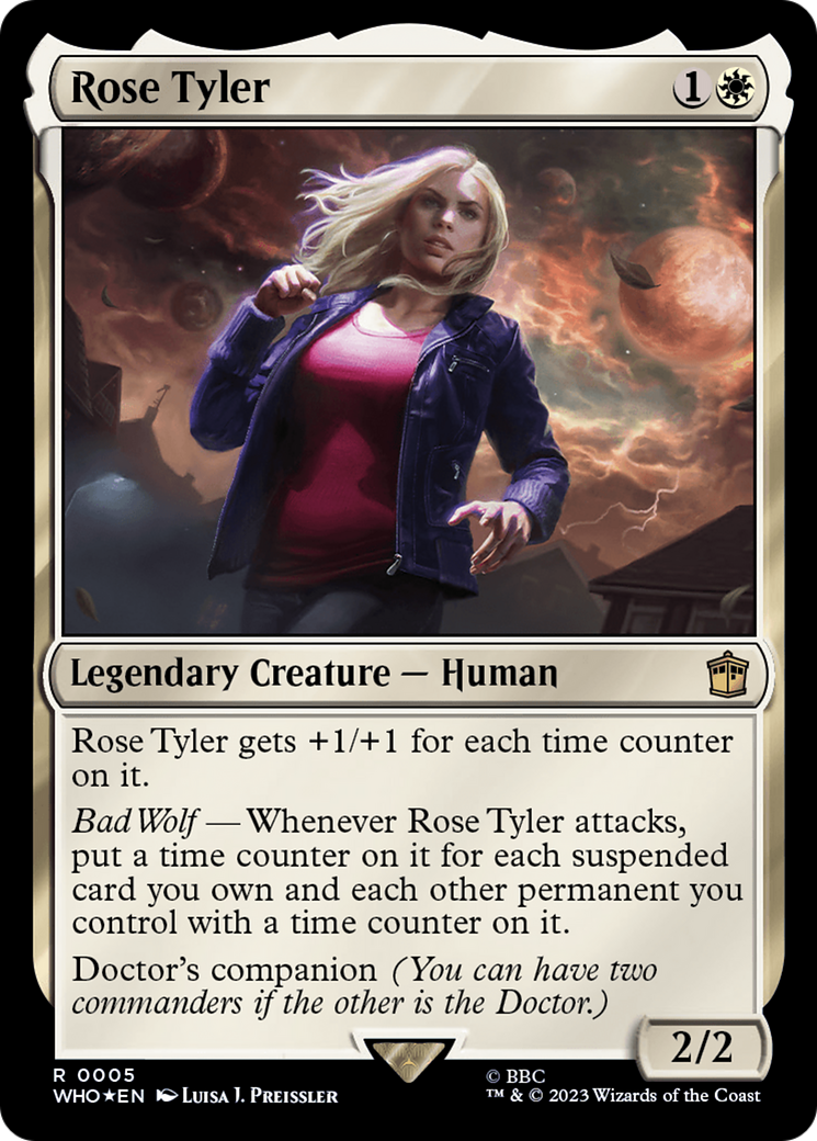 Image of Rose Tyler (WHO-005) - Doctor Who Foil