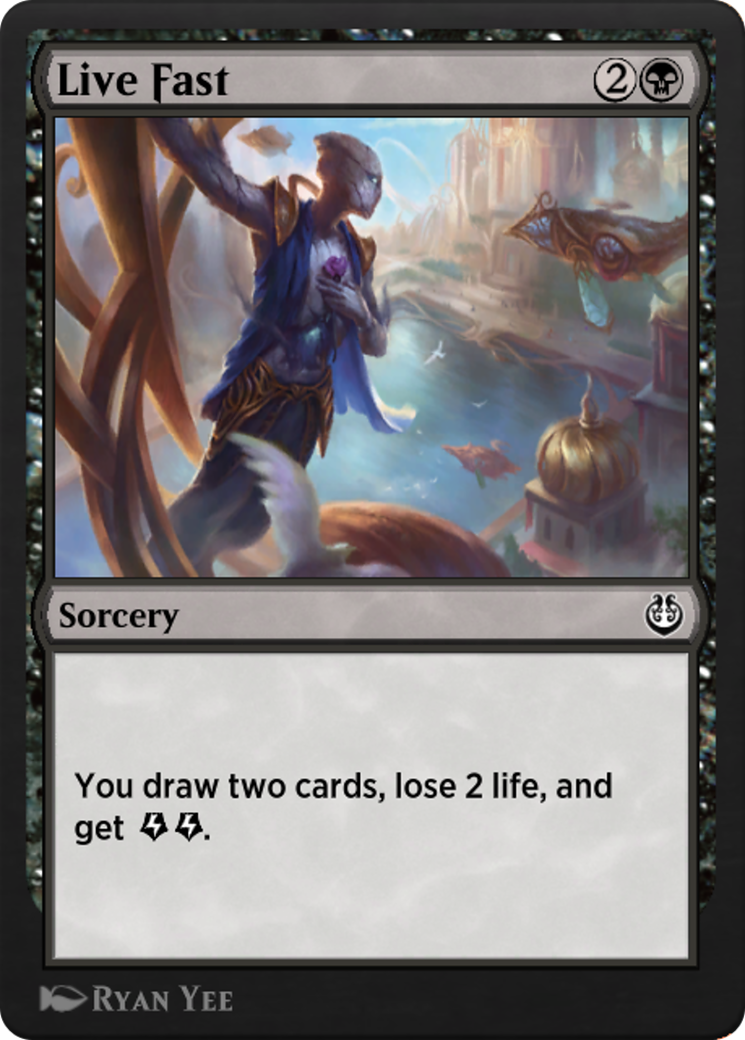 Image of Live Fast (KLR-095) - Kaladesh Remastered