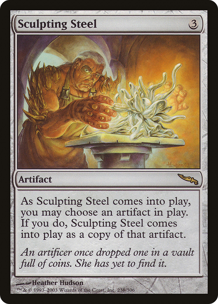 Image of Sculpting Steel (MRD-238) - Mirrodin