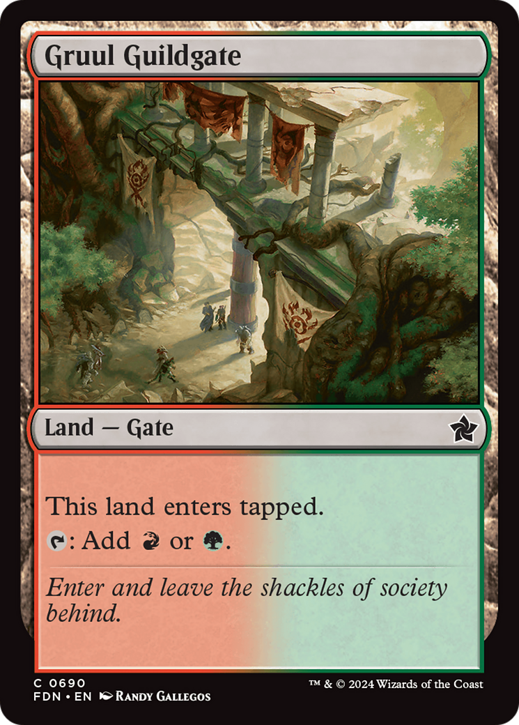Image of Gruul Guildgate (FDN-690) - Foundations