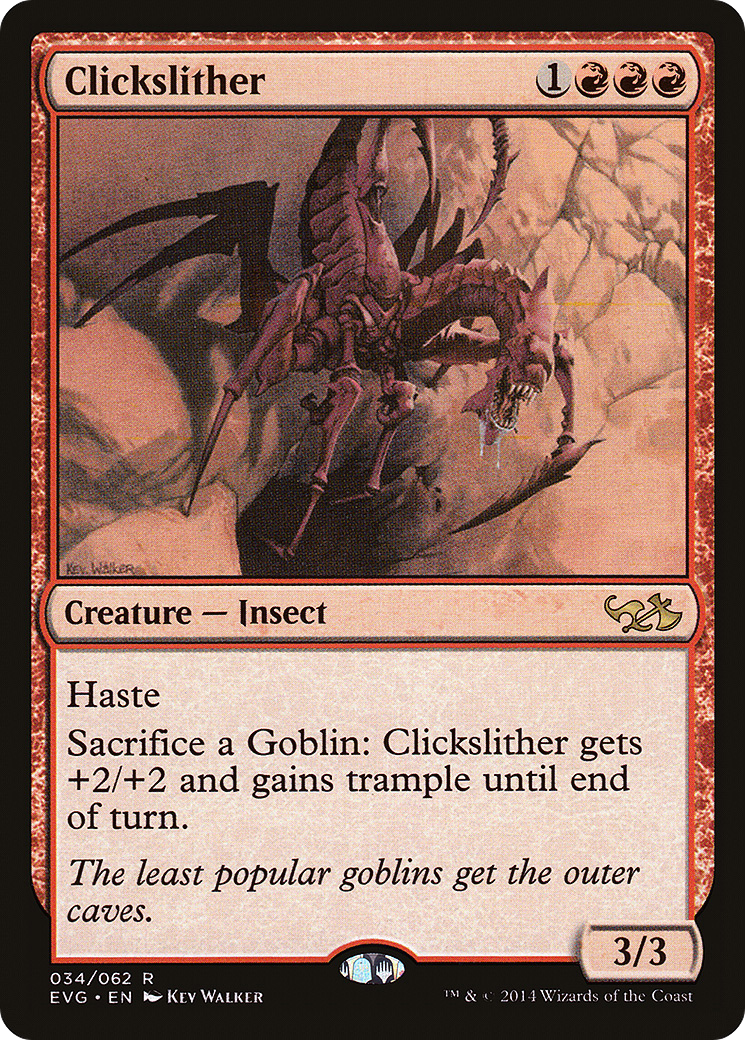 Image of Clickslither (DD3-034) - Duel Decks Anthology: Elves vs. Goblins