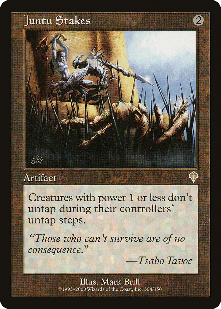 Image of Juntu Stakes (INV-304) - Invasion Foil