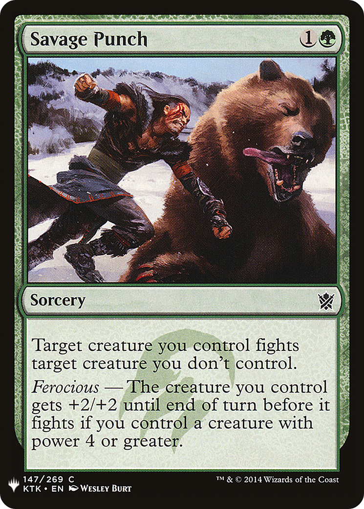 Image of Savage Punch (LIST-147) - The List