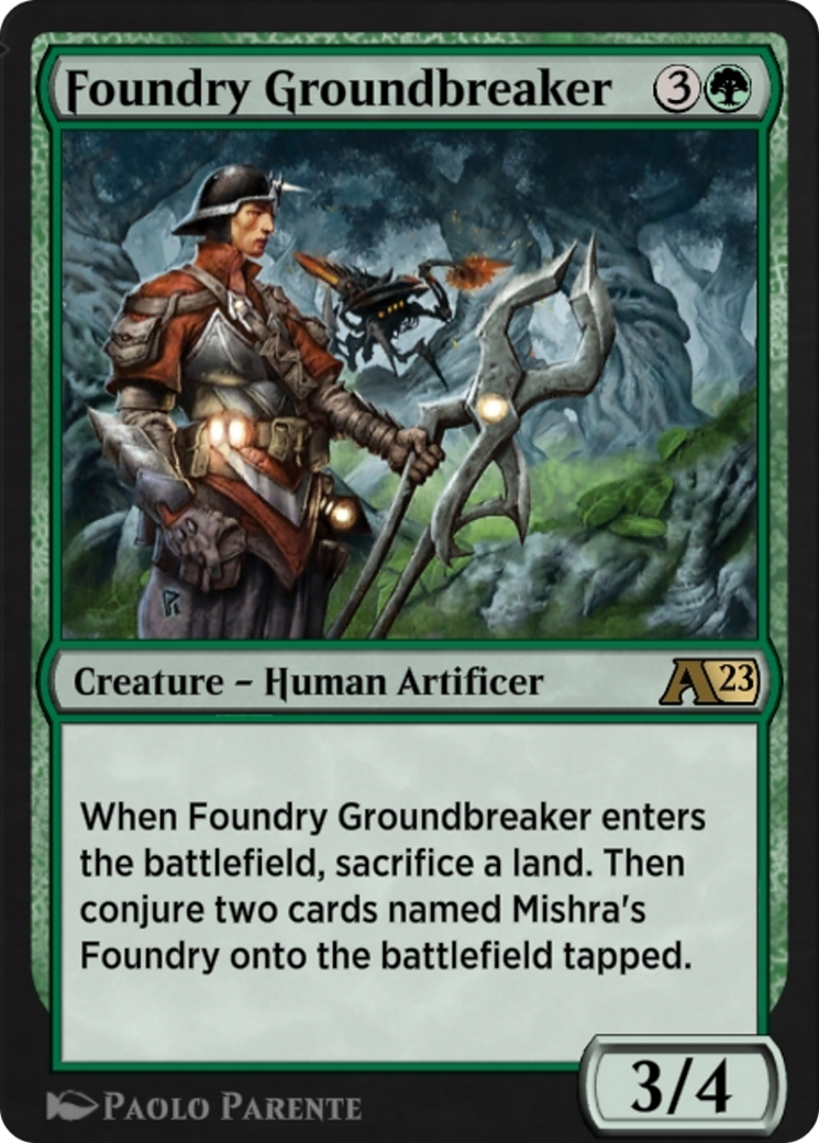 Image of Foundry Groundbreaker (YBRO-013) - Alchemy: The Brothers' War