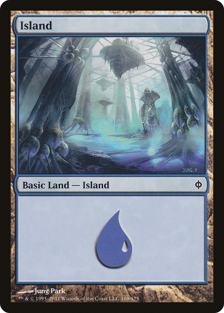 Image of Island (169) (NPH-169) - New Phyrexia