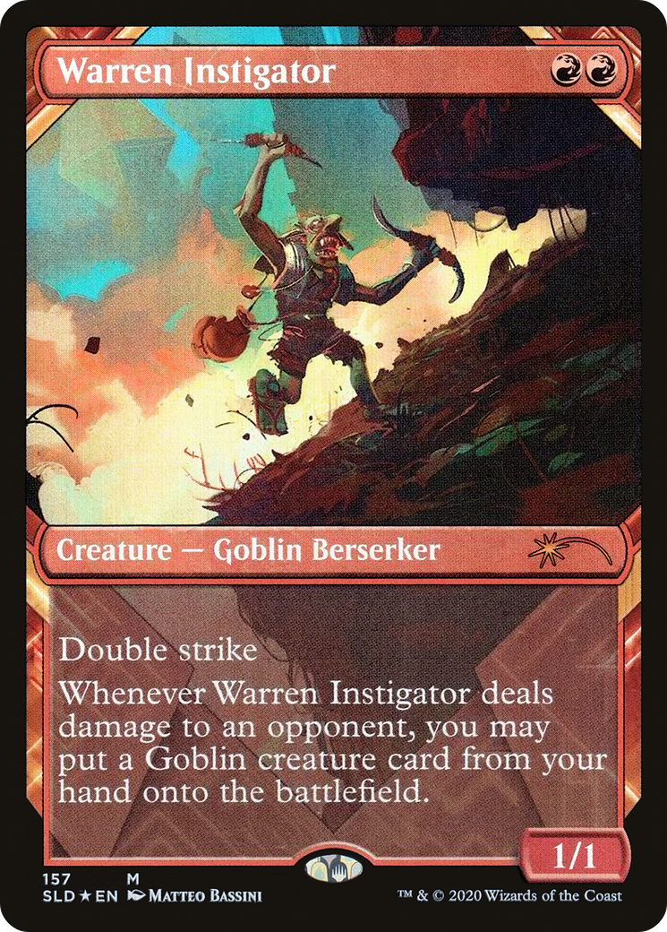 Image of Warren Instigator (SLD-157) - Secret Lair Drop: (Showcase)