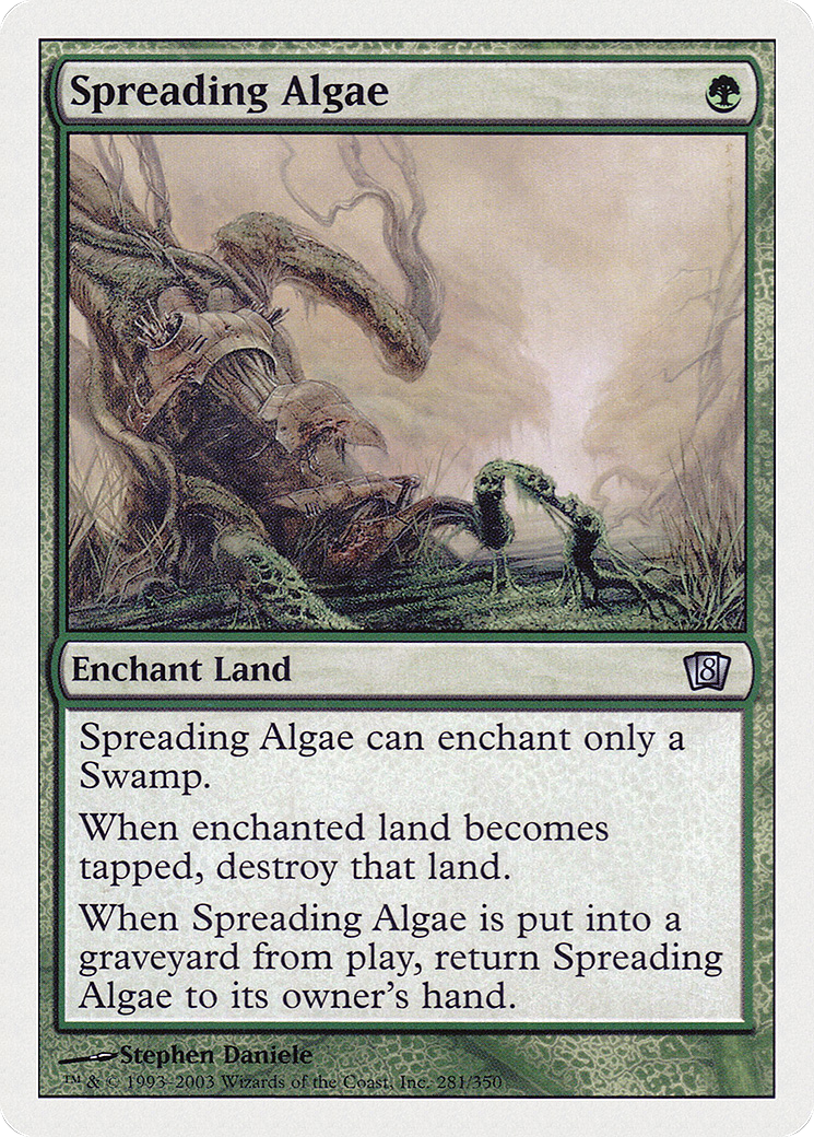 Image of Spreading Algae (8ED-281) - 8th Edition Foil