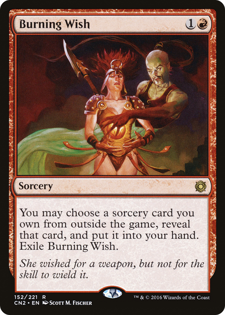 Image of Burning Wish (CN2-152) - Conspiracy: Take the Crown